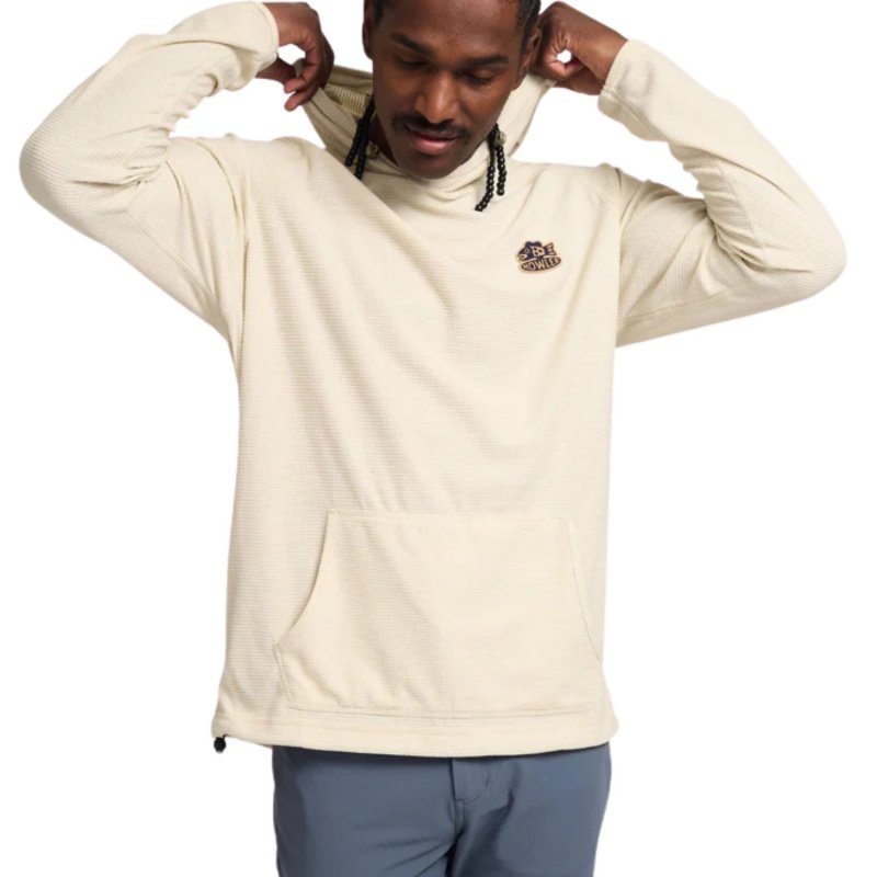 TANDPANTS Palo Duro Grid Fleece Hoodie