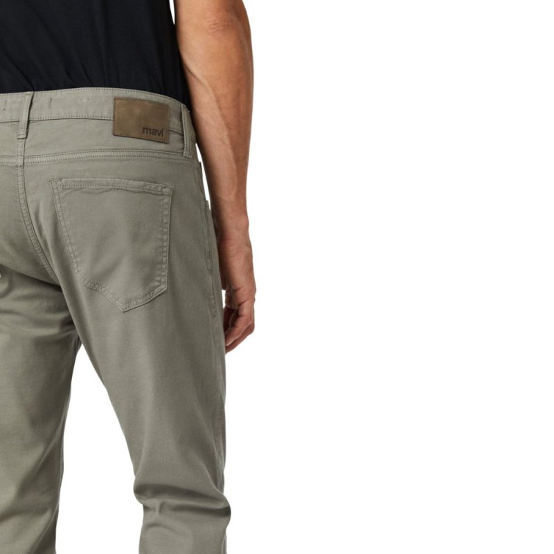 TANDPANTS Marcus – Pewter Luxe Twill