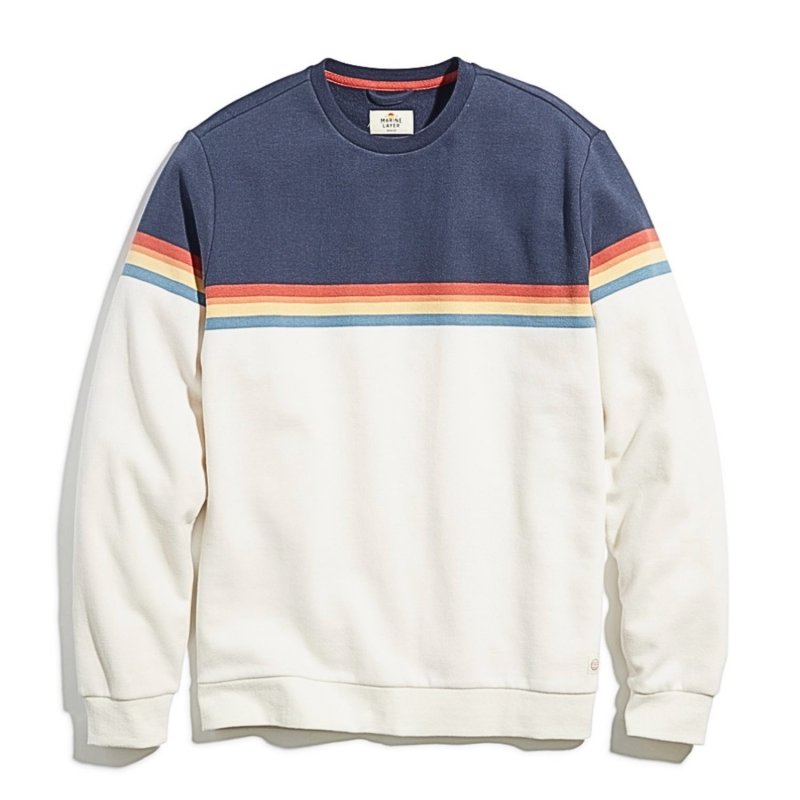 TANDPANTS Sunset Stripe Sweatshirt