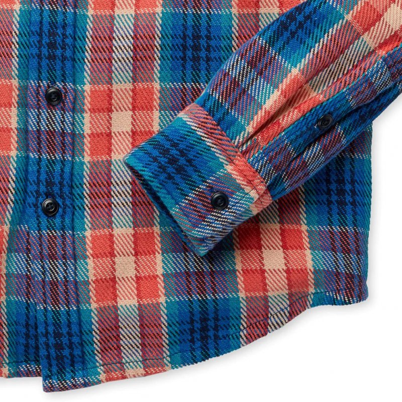 TANDPANTS Blanket Shirt – Watermelon Feliz Plaid