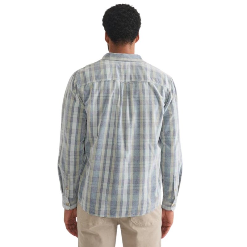 TANDPANTS Lightweight Plaid Corduroy Shirt