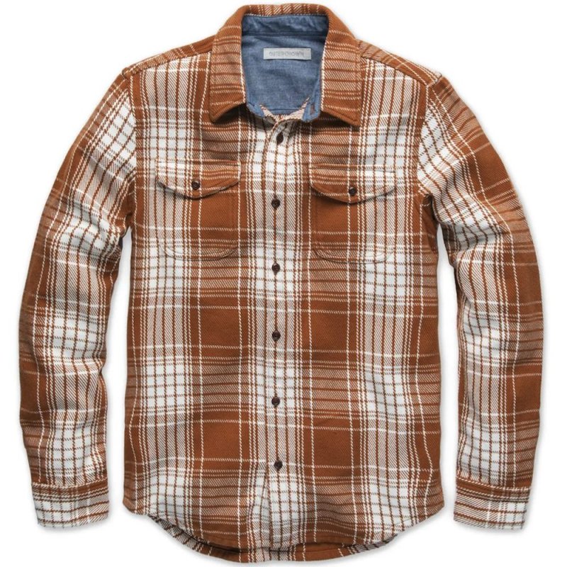 TANDPANTS Blanket Shirt – Cedar Bigbury Plaid