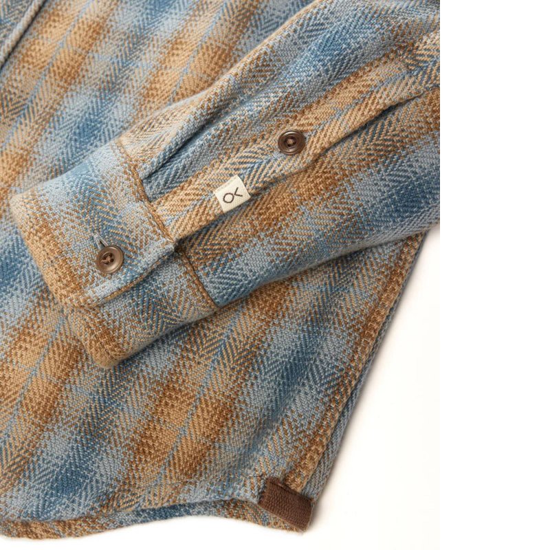 TANDPANTS Blanket Shirt – Savanna Culver Herringbone Plaid