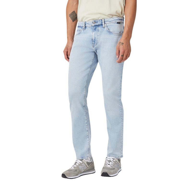 TANDPANTS Marcus – Bleached Recycled Blue