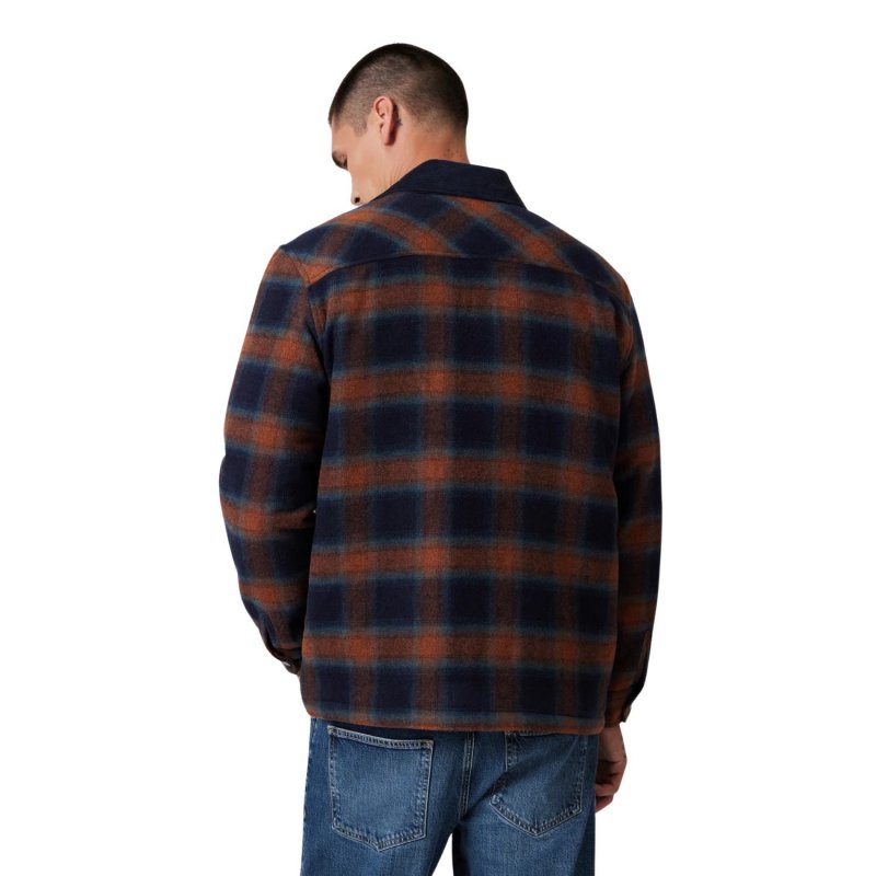 TANDPANTS Plaid Shacket