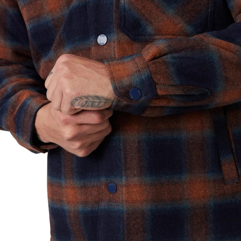 TANDPANTS Plaid Shacket