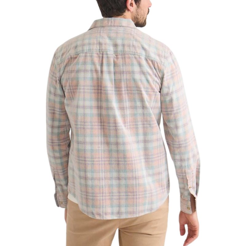 TANDPANTS Lightweight Plaid Corduroy Shirt