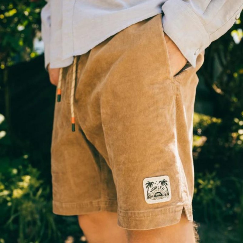 TANDPANTS Pressure Drop Cord Shorts