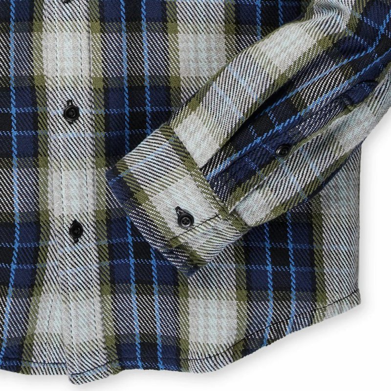 TANDPANTS Blanket Shirt – Marine Feliz Plaid