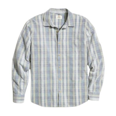 TANDPANTS Lightweight Plaid Corduroy Shirt